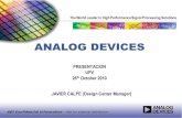 Presentación Analog Devices - Aulas de empresa ETSIT Teleco UPV 2010