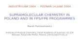 Supramolecular Chemistry In Poland And In Fp5 Fp6 Programmes