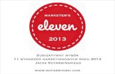 Marketers eleven 2013