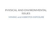 Mining and Asbestos Exposure