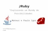 JRuby - Explorando um mundo de possibilidades