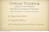 Ds272 2555 critical thinking