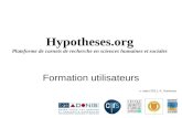 Formation utilisateurs Hypotheses.org 2011