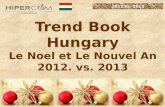 Hipercom hungary trend book xmas 2012 vs 2013 fr