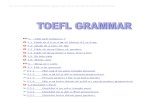 Full TOEFL Grammar