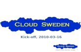 Cloud Sweden Kick-Off