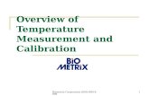 Biometrix Overview of Temperature Measurement and Calibration