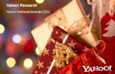 Yahoo! Weihnachtsstudie 2011