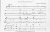 I See the Light - Sheet Music Piano
