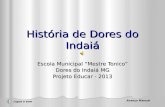 História de Dores do Indaiá - MG - Brasil