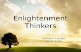 Enlightenment thinkers