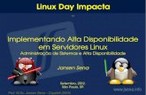 Alta disponibilidade - Linux Day Impacta