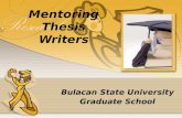 (THESIS) Bsu Mentoring Thesis Writers