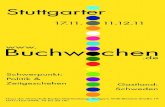 Stuttgarter Buchwochen 2011 Programm