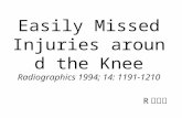 Easily Missed Injuries Around the Knee