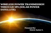 Wireless power transmission through sps
