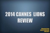 2014 CANNES LIONS REVIEW (2014 칸느 국제광고제 수상작 리뷰)