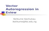 Vector Auto Regression in Eview Ike