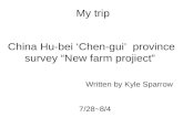Kyle Sparrow`S Trip(Hu  Bei) 1