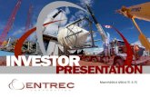 ENTREC Corporation Update - LNG Investment Conference 2014