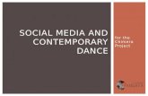 Social Media and Contemporary Dance