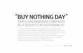 Anti-consumerist campaign_"Buy Nothing Day"
