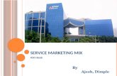 Service Marketing Mix ICICI bank ajesh,dimple (sngist '09)