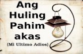 Ang Huling Pahimakas