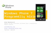 Windows Phone 7 @ Login 2011. I dalis - Apžvalga, Metro