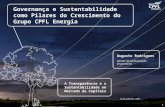 Governança e Sustentabilidade  como Pilares do Crescimento do Grupo CPFL Energia - Augusto Rodrigues Diretor de Comunicação Empresarial