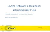 Clusit Edu Social Business Security