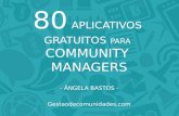 80 Aplicativos Gratuitos para Community Managers
