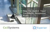 How to Audit Your Incident Response Plan