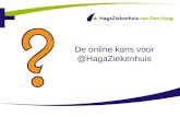 De online kans voor @HagaZiekenhuis