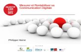 Objectif Com - Mesurer rentabiliser communication digitale - Philippe Haine