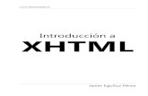 Introduccion A Xhtml -