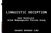 Linguistic Deception11
