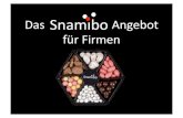 Snamibo für Firmen - ein tolles Werbegeschenk!