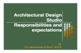 Architectural design studio   responsibilities and expectations