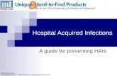 Hospital Acquired Infections: A guide for preventing HAIs
