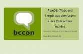 bccon-2014 adm01 tipps-und-skripts-aus-dem-leben-eines-ibm-connections-admins