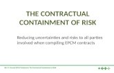 THE CONTRACTUAL CONTAINMENT OF RISK