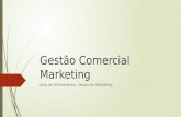 Aula 01 - Marketing Geral - Gestão Comercial - FCJ