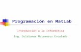 Programacion En Mat Lab