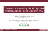 Towards Cyber-Physical System technologies over Apache VCL