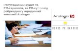 Arzinger Pr Strategy Credentials Nords Pr Ukraine