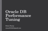 Oracle db performance tuning