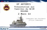 CO's presentation - HMCS REGINA - March 2014 - French version