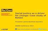 Social justice in AOD #vaada13