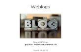 Blogs webinar 2012